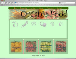 Organic Demo Web